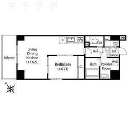 大曽根駅 徒歩7分 8階の物件間取画像